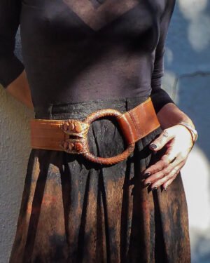 Snake Leather Belt / Original