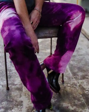 Corduroy Trousers / Bleached (Purple)