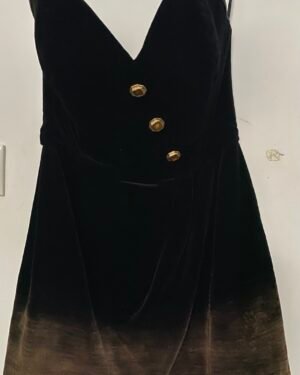 Velvet Dress / Strapless